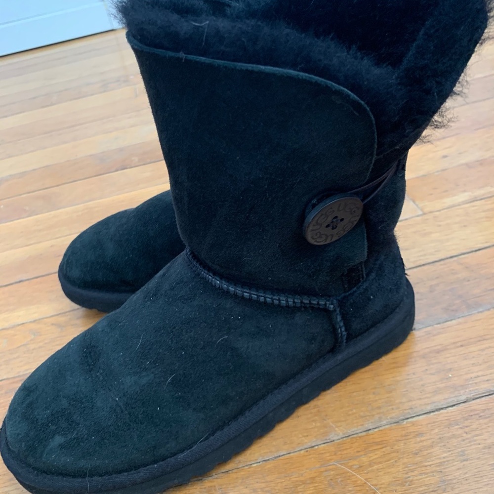 Black Button Ugg’s - image 4